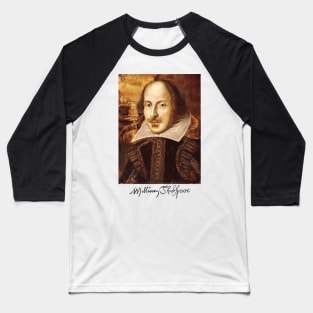 William Shakespeare - 19th Century Portrait of the Bard Baseball T-Shirt